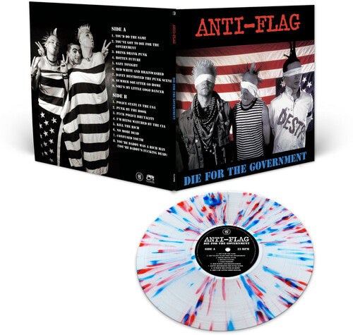 Anti-Flag - Die For The Government [Red/White/Blue Splatter]