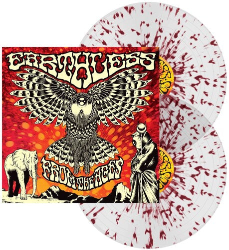 Earthless - From The Ages - Clear w/ Dark Red Splatter