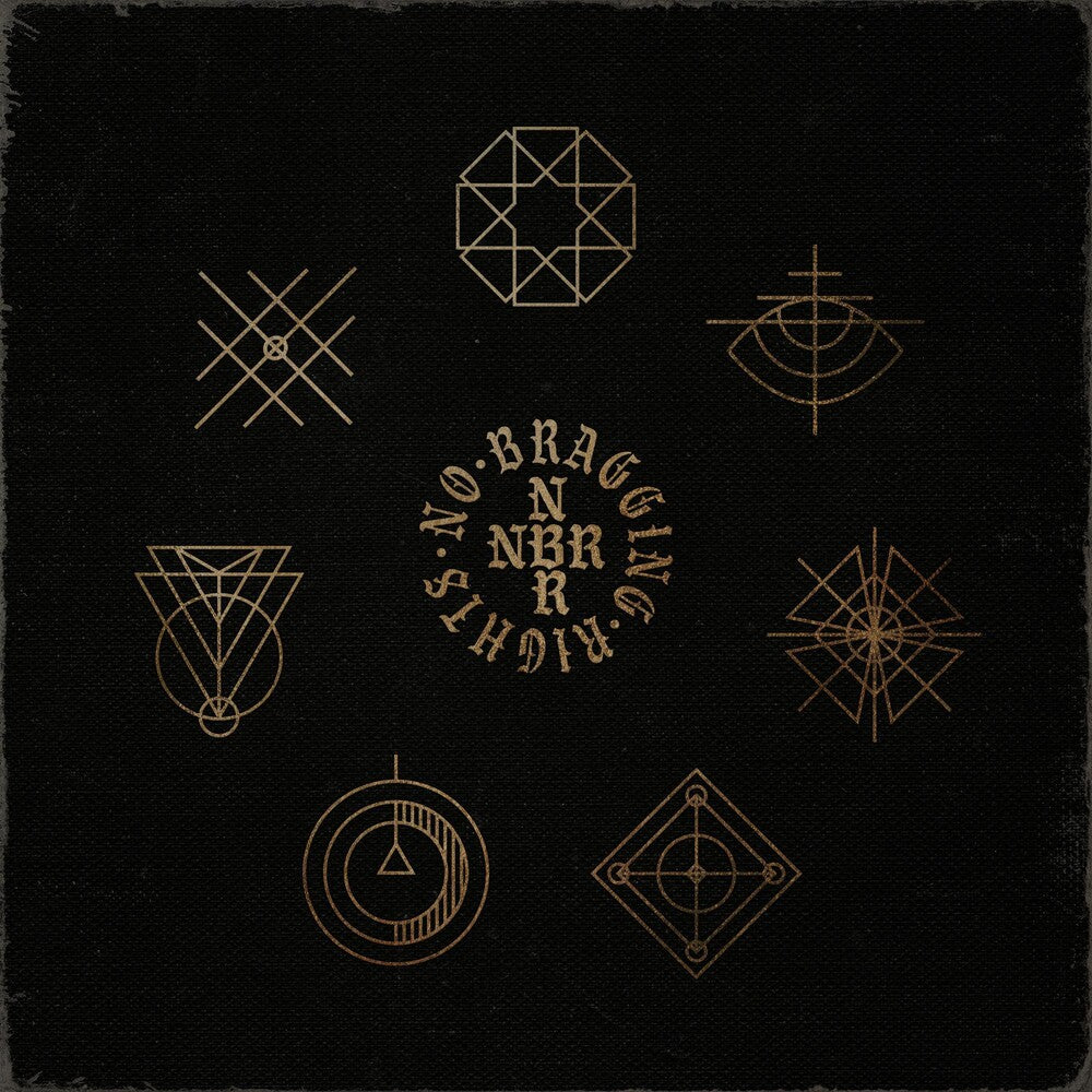 No Bragging Rights [Indie Exclusive Limited Edition Half Gold/Half Clear w/Heavy Black Splatter LP] Vinyl Record