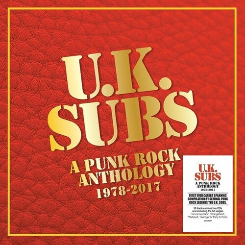 Uk Subs - Punk Rock Anthology 1978-2017 - Music CD