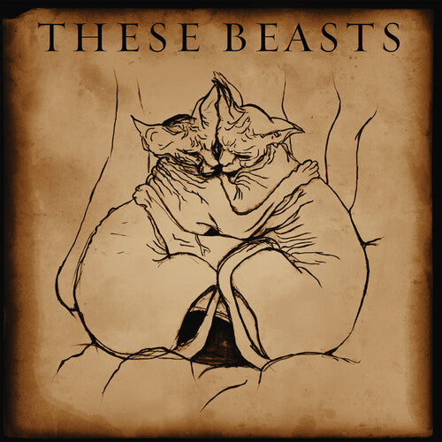 These Beasts - These Beasts (clear Oxblood Aqua Splatter) - Vinyl Record
