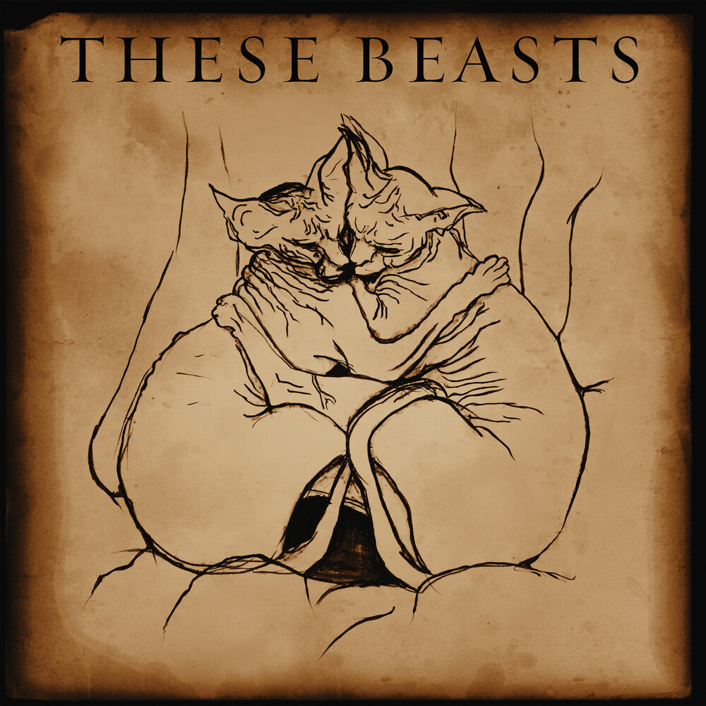 These Beasts (Clear Oxblood Aqua Splatter) [Colored Vinyl] Vinyl Record