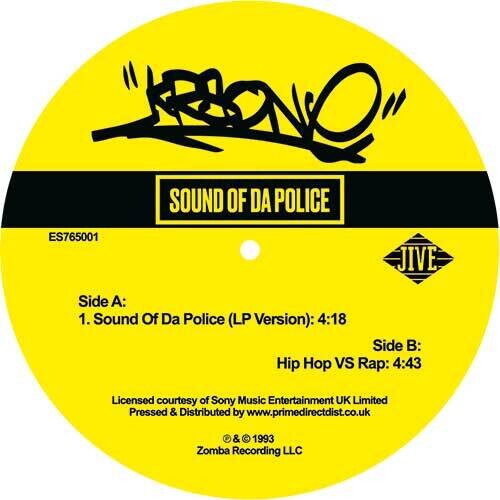 Krs One - Sound Of Da Police - Vinyl Record