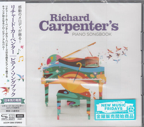 Carpenter,richard - Richard Carpenter's Piano Songbook - Music CD