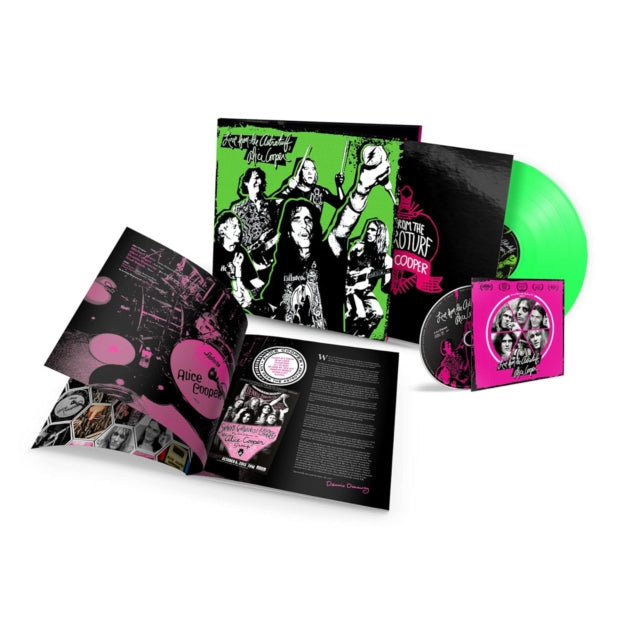Alice Cooper - Live From The Astroturf (Glow-In-The-Dark LP Vinyl/DVD) & Detroit Stories (2LP)