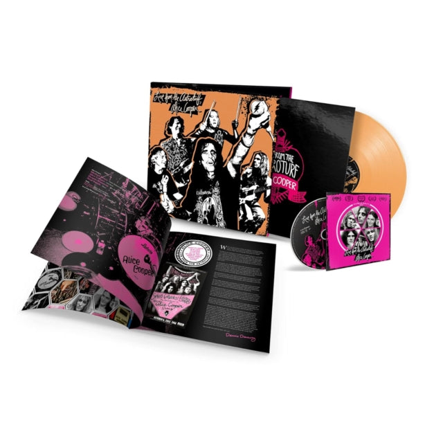 Alice Cooper - School's Out (Expanded & Remastered/3LP) & Killer (Expanded & Remastered/3LP) & Alice Cooper's Greatest Hits (180G/Limited Anniversary Edition) & Live From The Astroturf (Apricoot LP Vinyl/DVD)