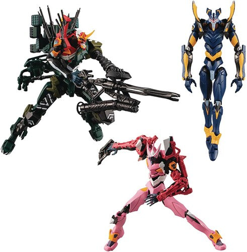 Shokugan - Evangelion Eva Frame 03 (box Of 4), Bandai - Collectibles