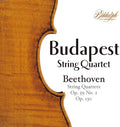 Beethoven / Budapest String Quartet - Beethoven Quartets 8 / 13 - Music CD