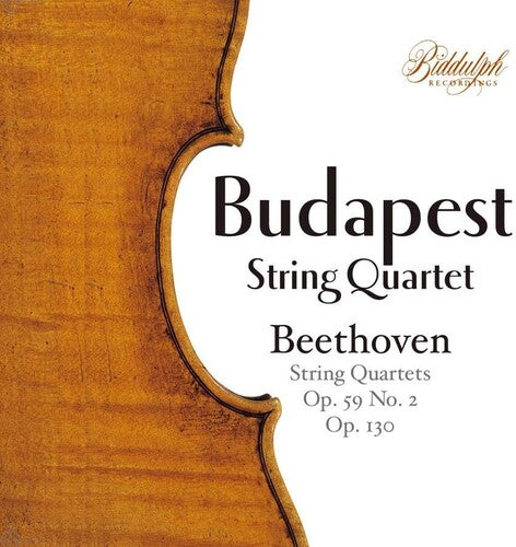 Beethoven / Budapest String Quartet - Beethoven Quartets 8 / 13 - Music CD