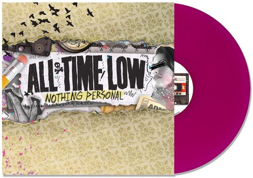 All Time Low - Nothing Personal - Neon Purple - Vinyl Record