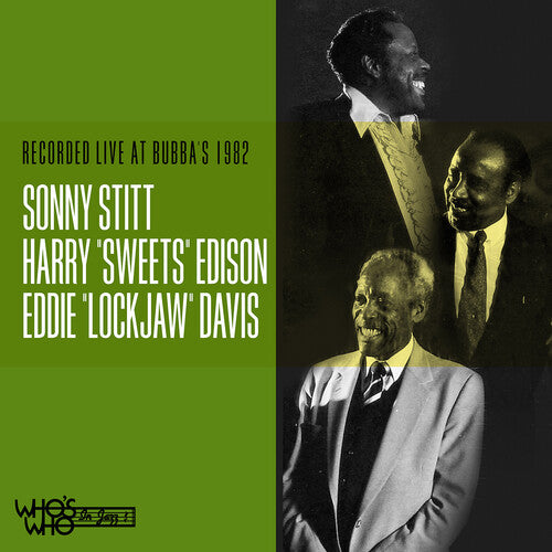 Stitt,sonny / Edison,harry - Recorded Live At Bubba's 1982 - Music CD