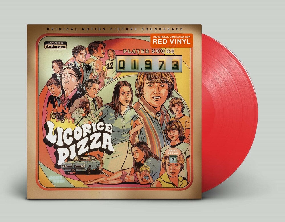 Various Artists - Licorice Pizza (Original Motion Picture Soundtrack) [Indie Exclusive Limited Edition Red 2LP]