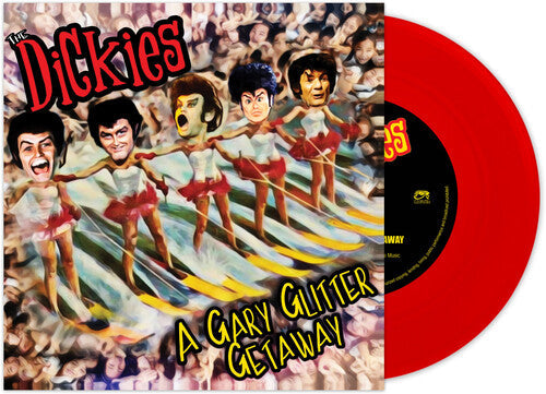 The Dickies - A Gary Glitter Getaway (Red) Vinyl Record