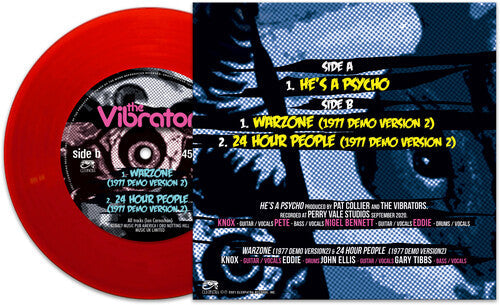 The Vibrators - He's A Psycho (Red)