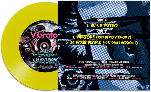 The Vibrators - He's A Psycho (Yellow)