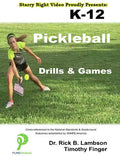 K-12 Pickleball Drills & Games - K-12 Pickleball Drills & Games - DVD