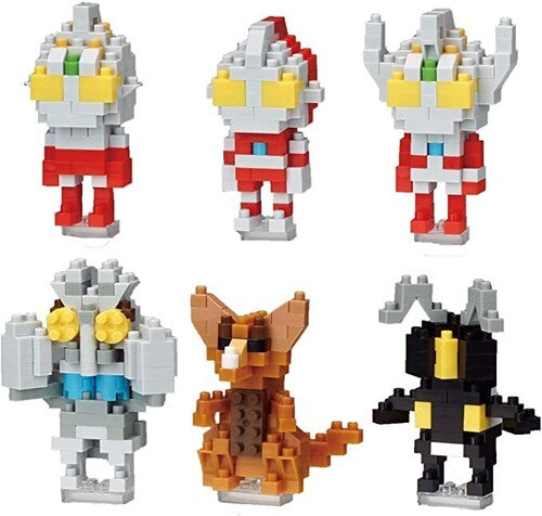Nanoblock - Ultraman Vol. 1 (box Of 6 Blind Boxes), Mininano - Collectibles