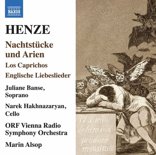 Henze / Banse / Orf Vienna Radio Symphony - Nachtstucke Und Arien - Music CD
