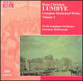 Lumbnye / Bellincampi - Complete Orchestral Works 3 - Music CD