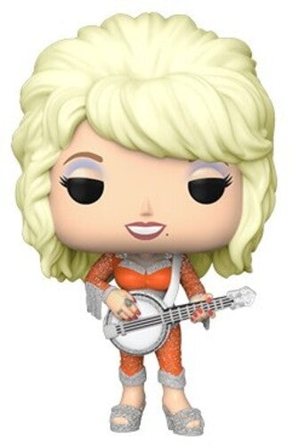 Funko Pop! Rocks: - Dolly Parton - Collectibles