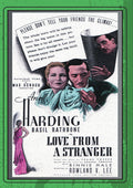 Love From A Stranger - Love From A Stranger - DVD
