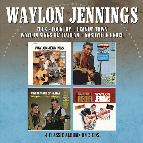 Jennings,waylon - Folk-country / Leavin Town / Sings Ol / Nashville - Music CD