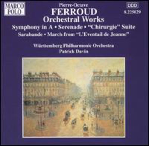 Ferroud - Orchestral Works - Music CD