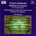 Wolf-ferrari / Strauss,j. / Bloch / Minensemblet - Sinfonia Da Camera / Kaiserwalzer / 4 Episodes - Music CD