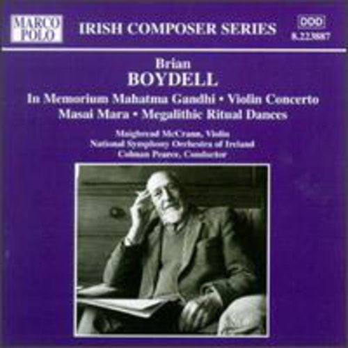 Boydell / Mccrann / Pearce / National So Ireland - Violin Concerto / In Memoriam Mahatma Gandhi - Music CD