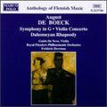De Boeck / Neve / Devreese / Rfpo - Violin Concerto / Symphony In G - Music CD