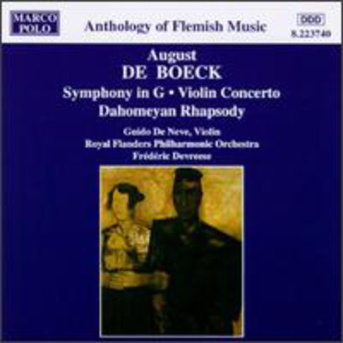 De Boeck / Neve / Devreese / Rfpo - Violin Concerto / Symphony In G - Music CD