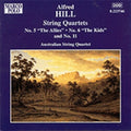 Hill - String Quartets 5 & 6 & 11 - Music CD
