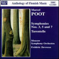 Poot,marcel - Symphonies 3 5 & 7 - Music CD