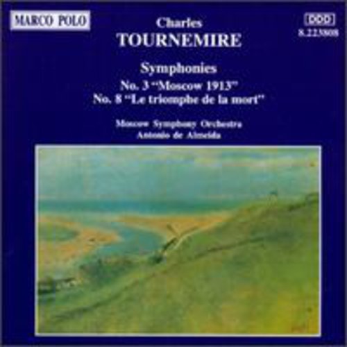 Tournemire / Almeida / Moscow Symphony Orchestra - Symphonies 3 & 8 - Music CD
