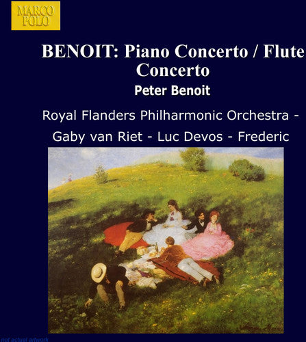 Benoit / Devos / Riet - Piano & Flute Concertos - Music CD