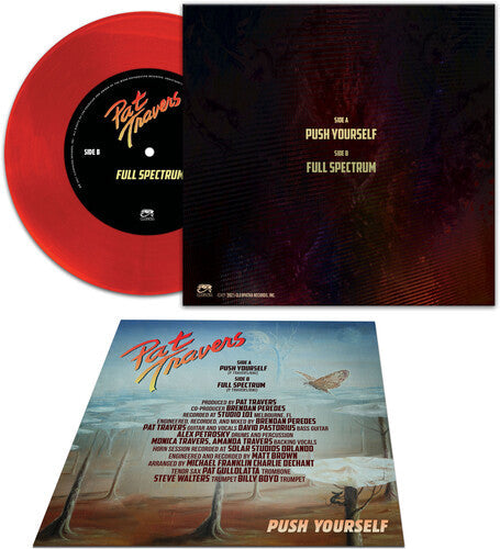 Pat Travers - Push Yourself [Red 7-inch]