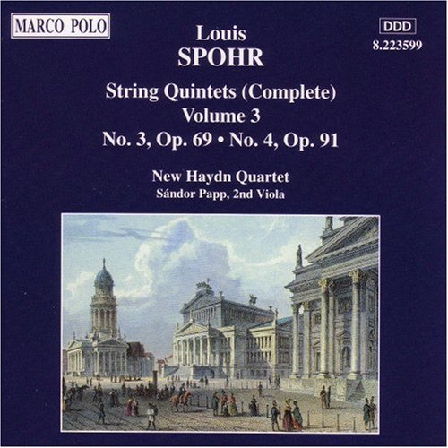 Spohr / New Haydn Quartet - String Quintets Vol 3 - Music CD