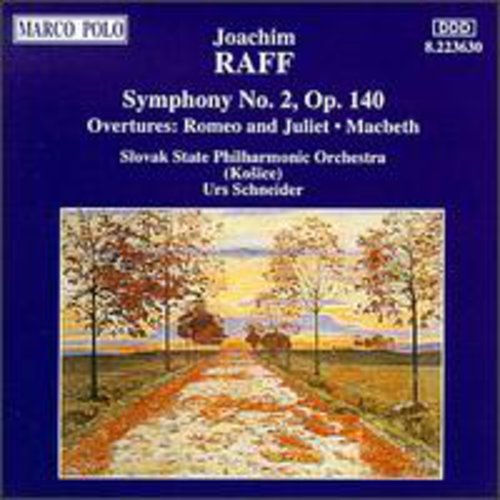 Raff / Schneider / Slovak State Philharmonic - Symphony 2 - Music CD