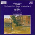Tovey / Bridge - Cello Sonata - Music CD