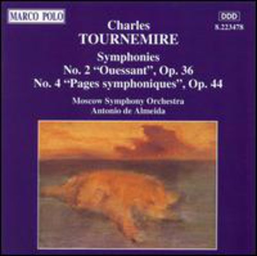Tournemire / De Almeida / Moscow Symphony Orch - Symphonies 2 & 4 - Music CD