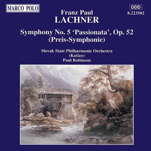 Lachner / Robinson / Sspo - Symphony 5 - Music CD