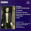 Furtwangler / Pikal / Walter - Te Deum / Religioser Hymnus - Music CD