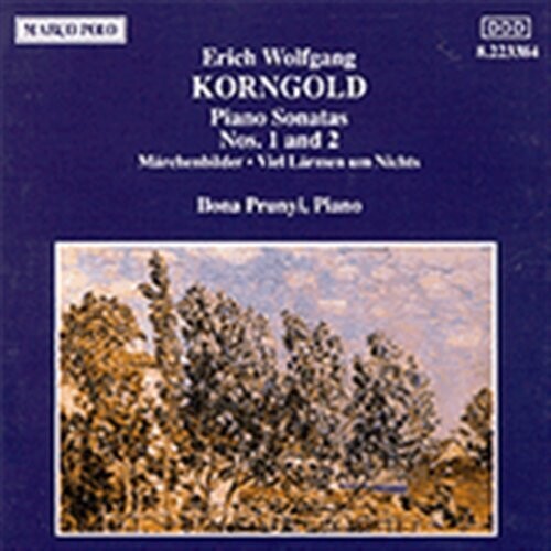 Korngold / Prunyi - Piano Works 1 - Music CD