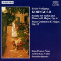 Korngold / Prunyi / Kiss / Danubius Quartet - Violin Sonata - Music CD