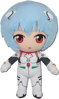 Neon Genesis Evangelion Rei Plugsuit 8 Inch Plush - Neon Genesis Evangelion Rei Plugsuit 8 Inch Plush - Collectibles