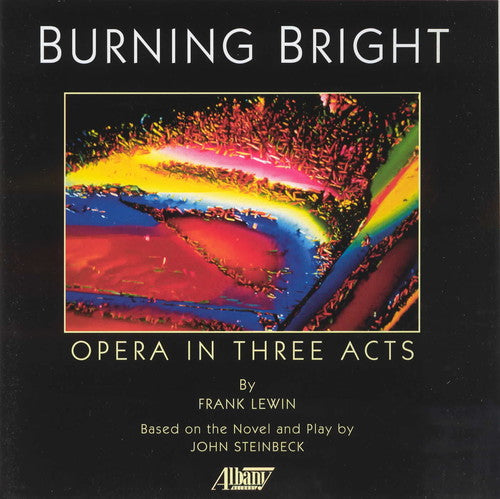 Lewin / Overholt / Eckert / Velta / Milanov - Burning Bright - Music CD