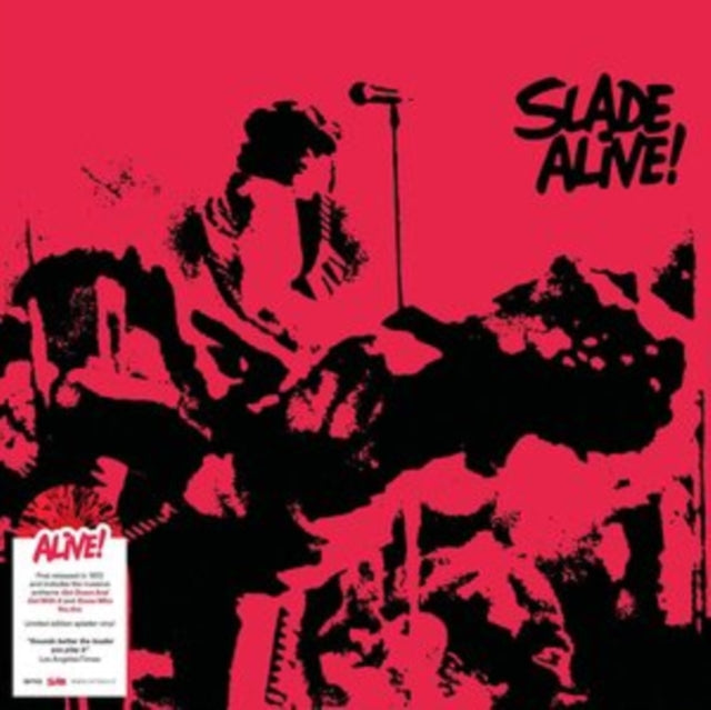 Slade - Slade Alive! (Red & Black Splatter LP Vinyl/Limited Edition)