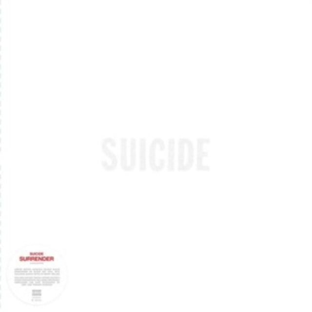 Suicide - Surrender - CD