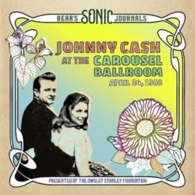 At San Quentin & Bear's Sonic Journals: Johnny Cash, At The Carousel Ballroom, April 24, 1968 (2LP) & Original Sun Sound Of Johnny Cash & Songwriter & Rebel Sings (Crystal Clear & Solid Silver LP Vinyl)