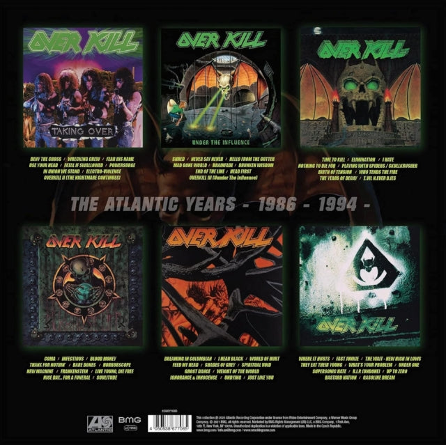 W.F.O. & Atlantic Albums Box Set 1986 - 1994 (X) (6LP/180G)